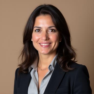 Retrato profesional de Sofía Ramírez, Directora de Operaciones