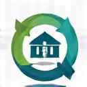 Icono de gestión de recursos y economía circular